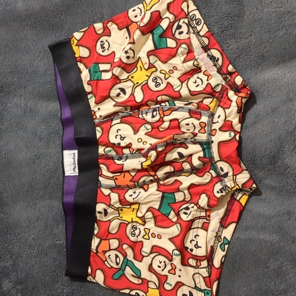 Me Undies 3 pairs Pattern trunk briefs Underwear CHRISTMAS Men's size Medium NEW - Picture 3 of 8